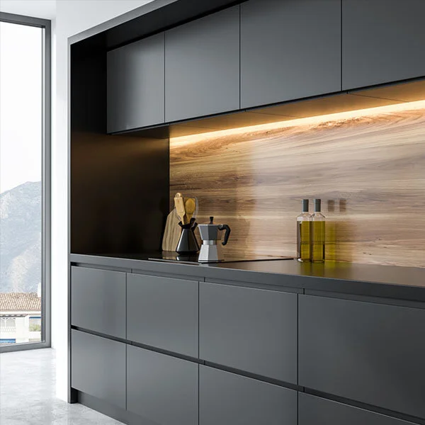 Coverstyl Plakfolie Ultra Mat Zwart (122 Cm Breed) - Afbeelding 2