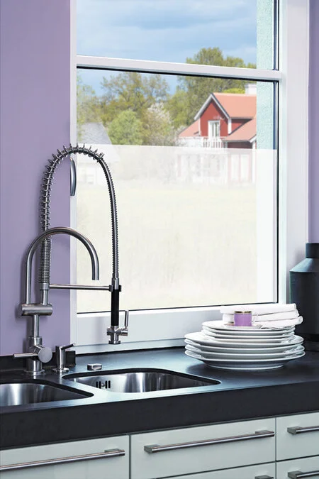 Overige Merken Raamfolie Zelfklevend Melkglas (90cm) - Afbeelding 2