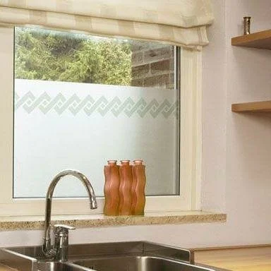 Overige Merken Raamfolie Motiefje (45cm)