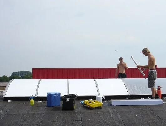 Overige Merken Zonwerend Raamfolie Dakkoepel, Lichtstraat, Polycarbonaat (101cm) - Afbeelding 4