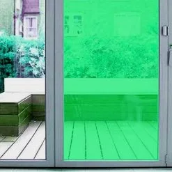 Aslan Raamfolie Transparant Groen RAL 6024 (125cm)