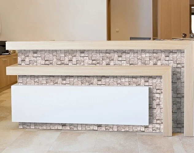 Coverstyl Plakfolie Stenen Grijs Mat (122cm Breed) - Afbeelding 2