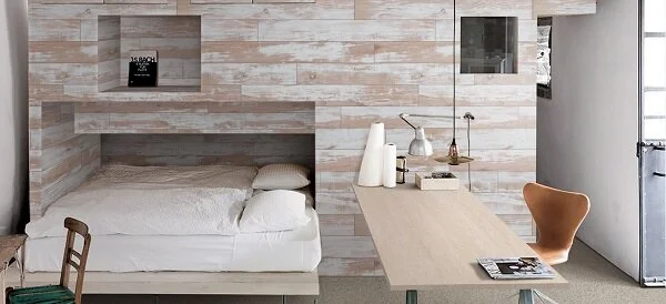 Coverstyl Plakfolie Vintage Hout Panelen Mat (122cm Breed) - Afbeelding 2