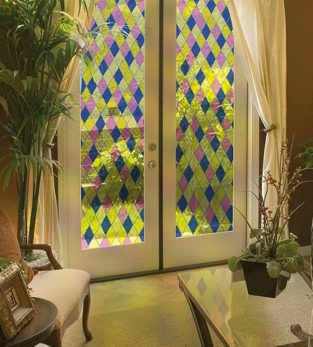 Overige Merken Raamfolie Diamant Glas In Lood Voor HR++ Glas (61cm) - Afbeelding 2