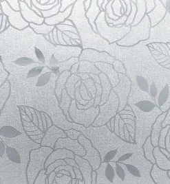 Overige Merken Raamfolie Roos (45cm)