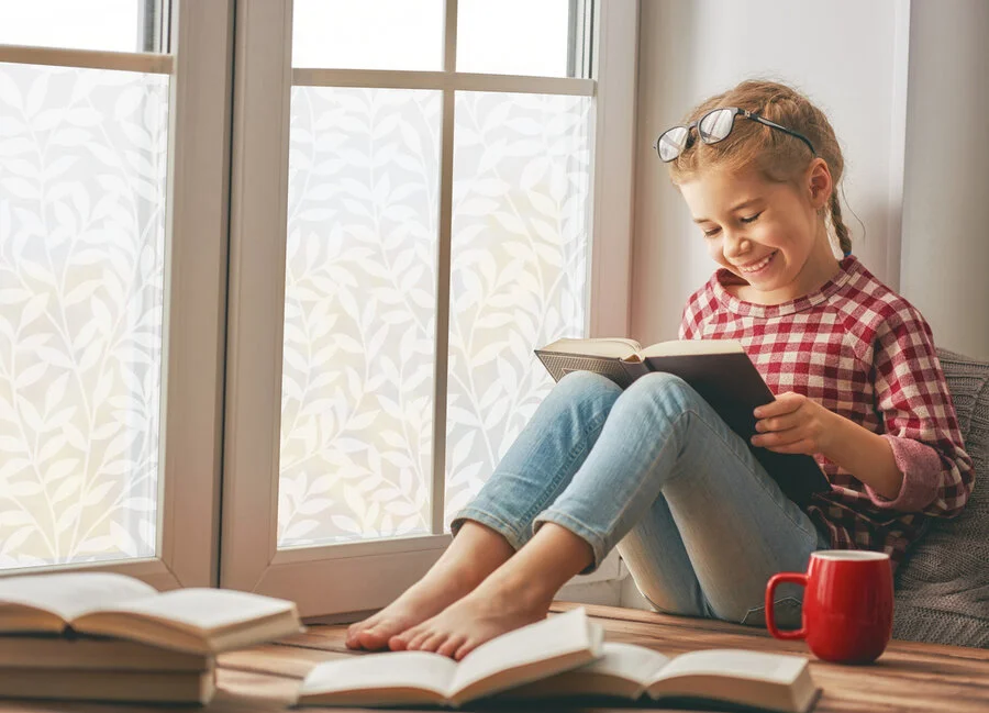 Overige Merken Statisch Raamfolie Jane (45cm) - Afbeelding 2