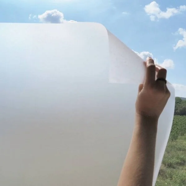 Overige Merken Statisch Raamfolie Gezandstraald 46cm (geschikt Voor Dubbel, HR+ En HR++ Glas)