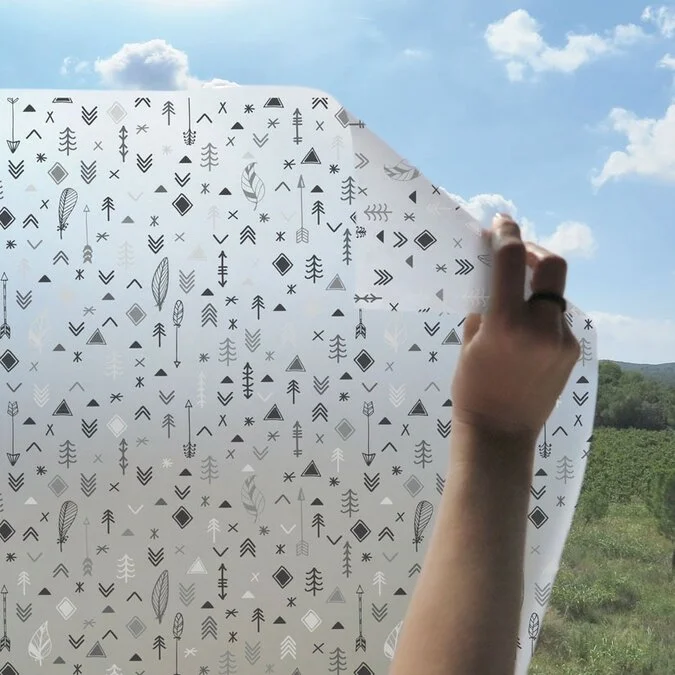 Overige Merken Statisch Raamfolie Bohemian 46cm (geschikt Voor Dubbel, HR+ En HR++ Glas) - Afbeelding 2