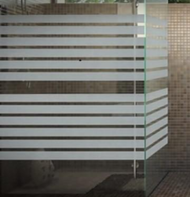 Overige Merken Statisch Raamfolie Office Strepen (90cm) - Afbeelding 4