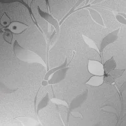 Overige Merken Statisch Raamfolie Veldbloemen (45cm)