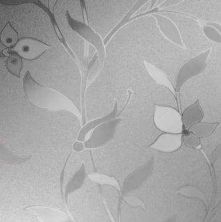 Overige Merken Statisch Raamfolie Veldbloemen (45cm)