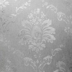 Overige Merken Statisch Raamfolie Barok Bloem (45cm)