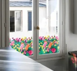 Overige Merken Raamfolie Roos Voor HR++ Glas (61cm)